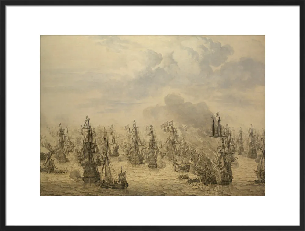 The Battle of Scheveningen, 10 August 1653 (Custom Print)