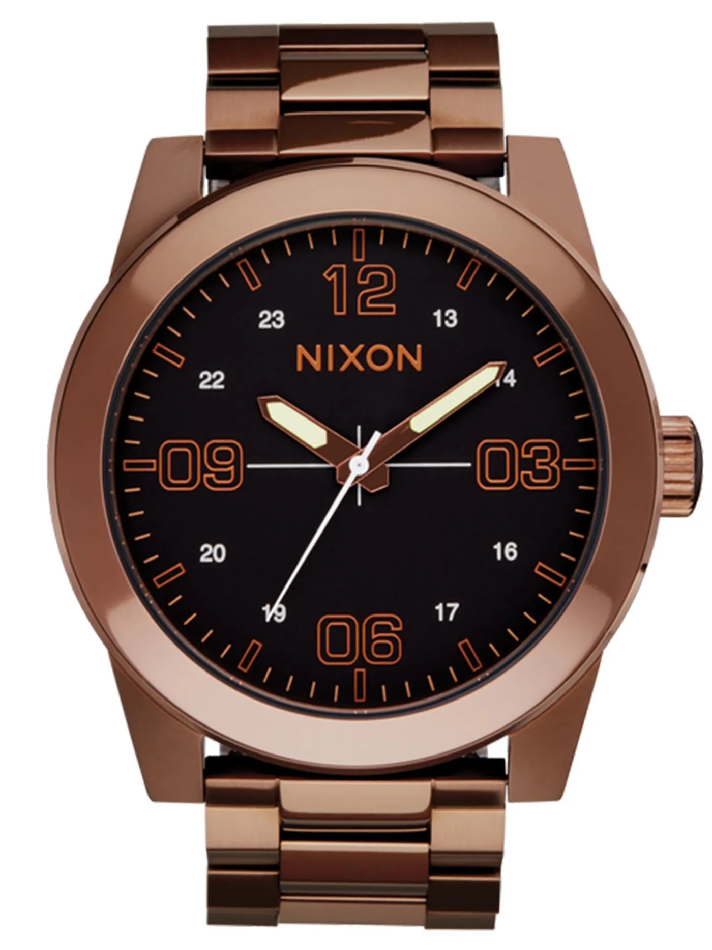 The Corporal Stainless Steel Chocolate/Dark Roast Watch