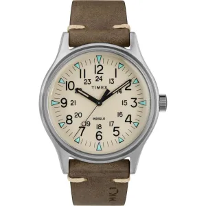 Timex Men 40 mm Size Natural Dial Analog Watch -TW2R96800