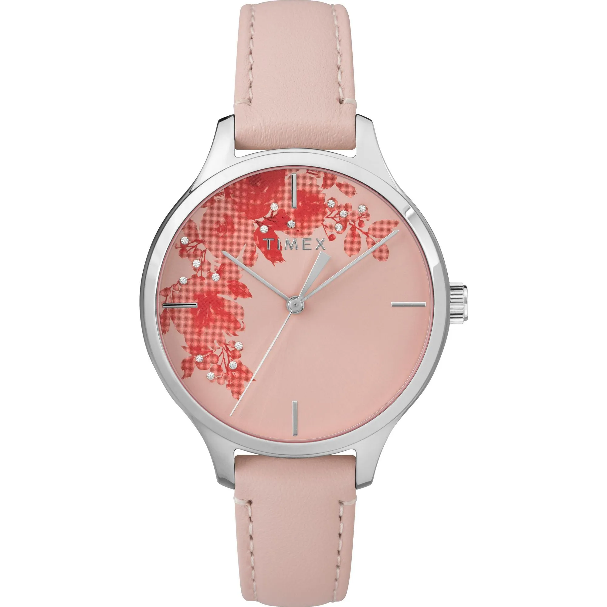 Timex Pink Dial Analog Women Watch - TW2R66600
