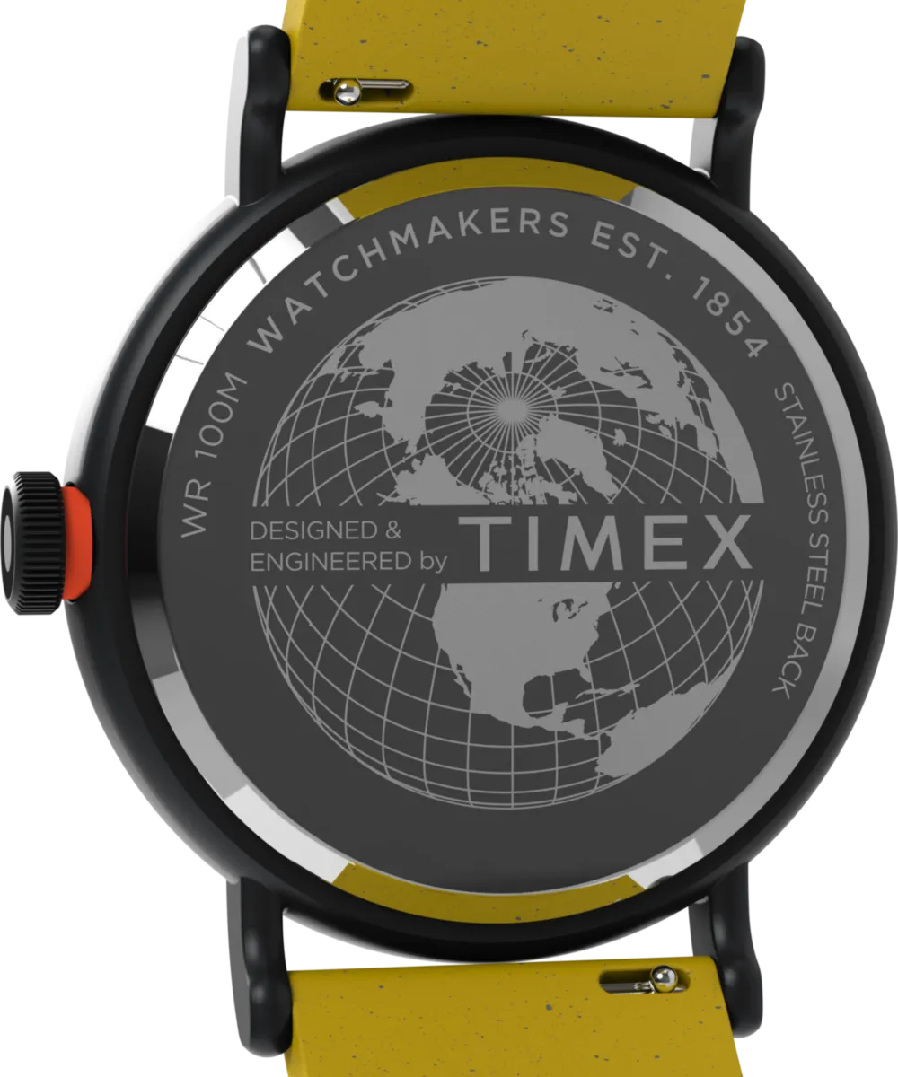 Timex Standard Diver 43mm Eco-Friendly Resin Strap Watch