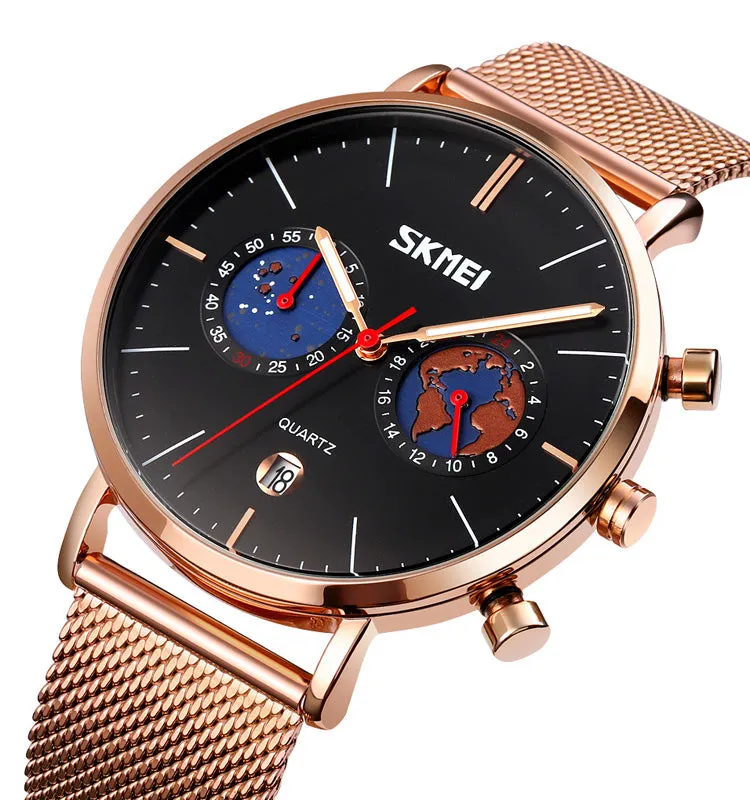 Ultra-thin business men's quartz watch W2392831