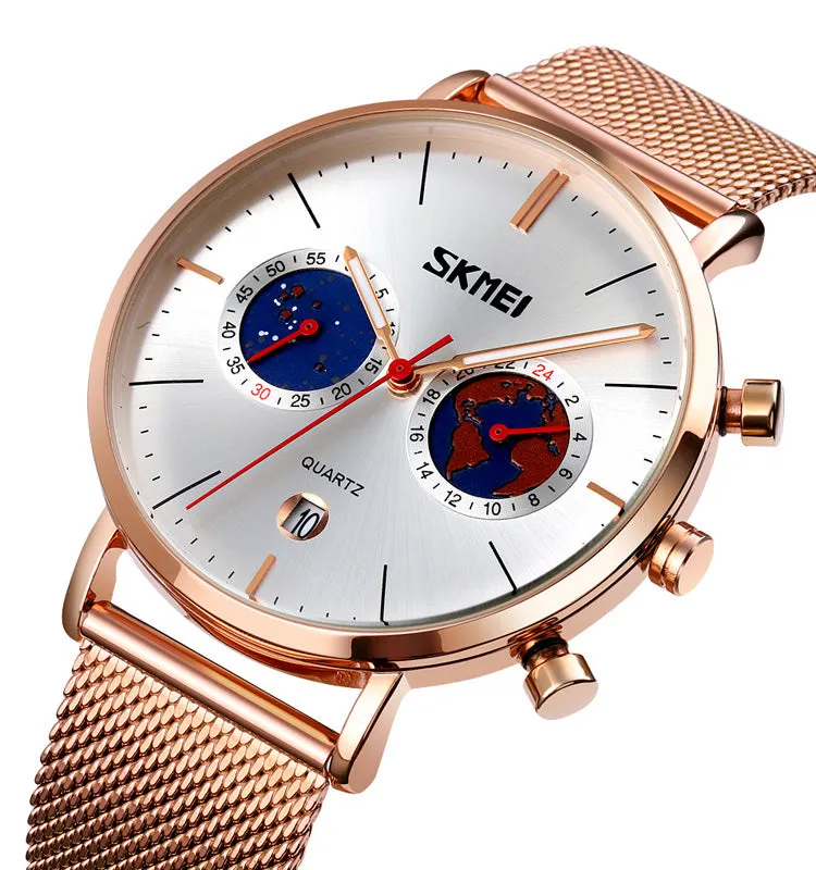 Ultra-thin business men's quartz watch W2392831