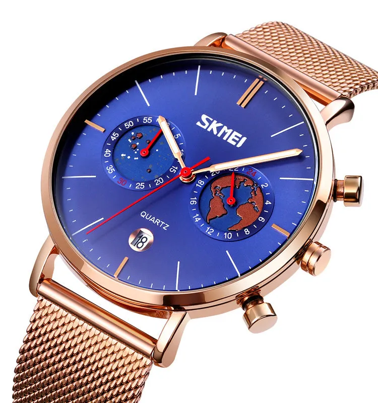 Ultra-thin business men's quartz watch W2392831