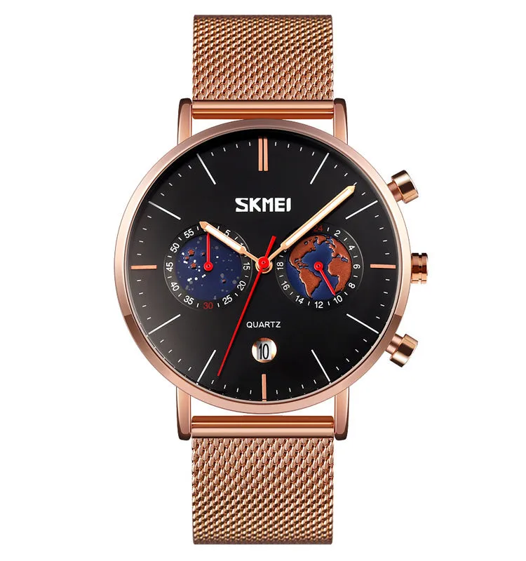 Ultra-thin business men's quartz watch W2392831