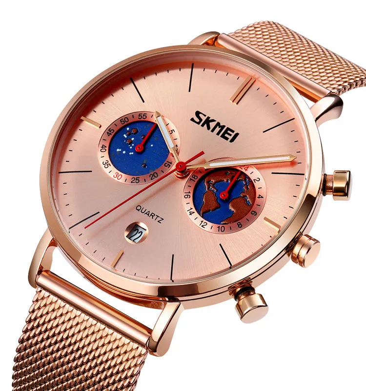 Ultra-thin business men's quartz watch W2392831