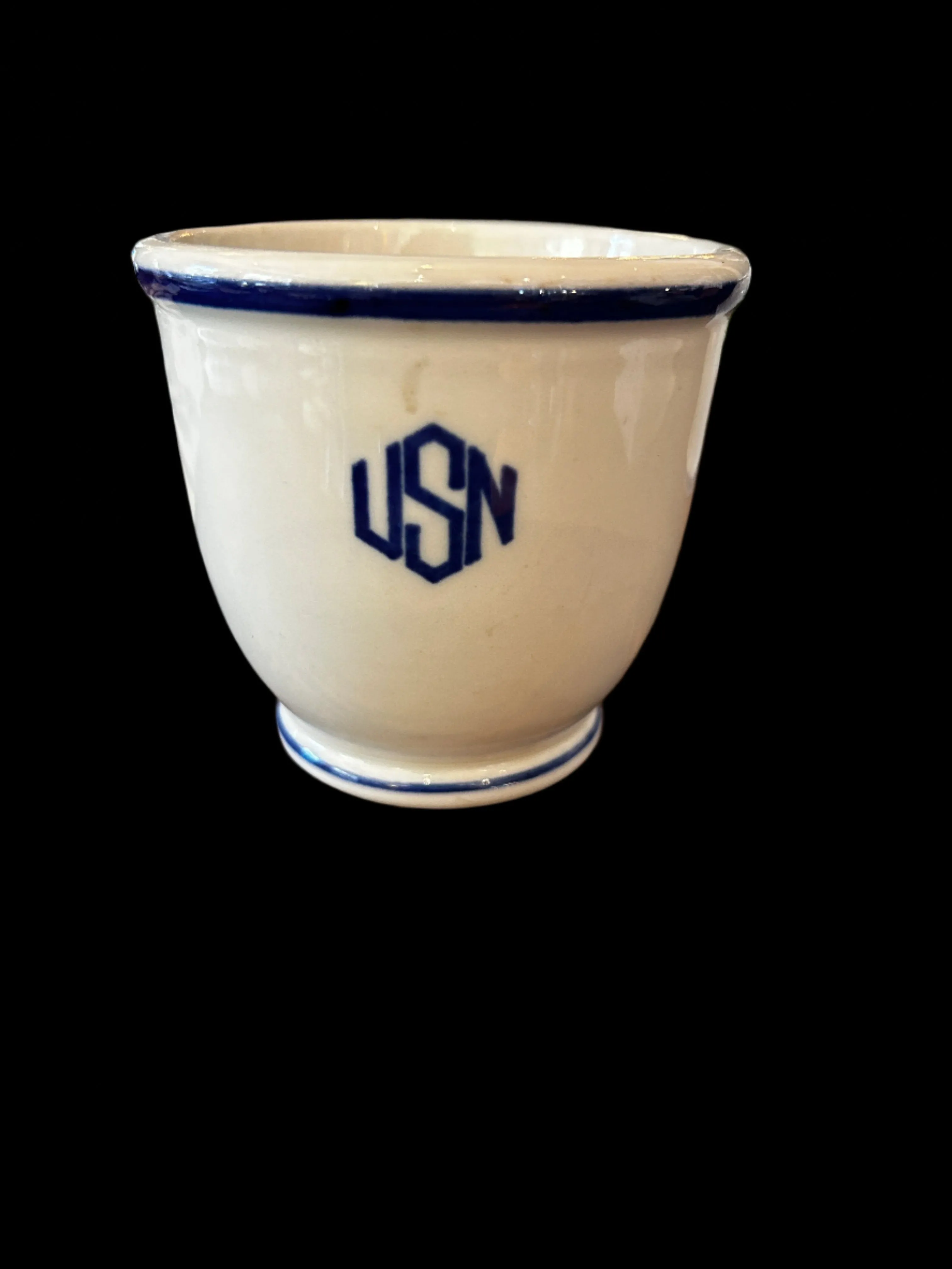 USN Watch Standing Mug, "USN," O.P. Syracuse