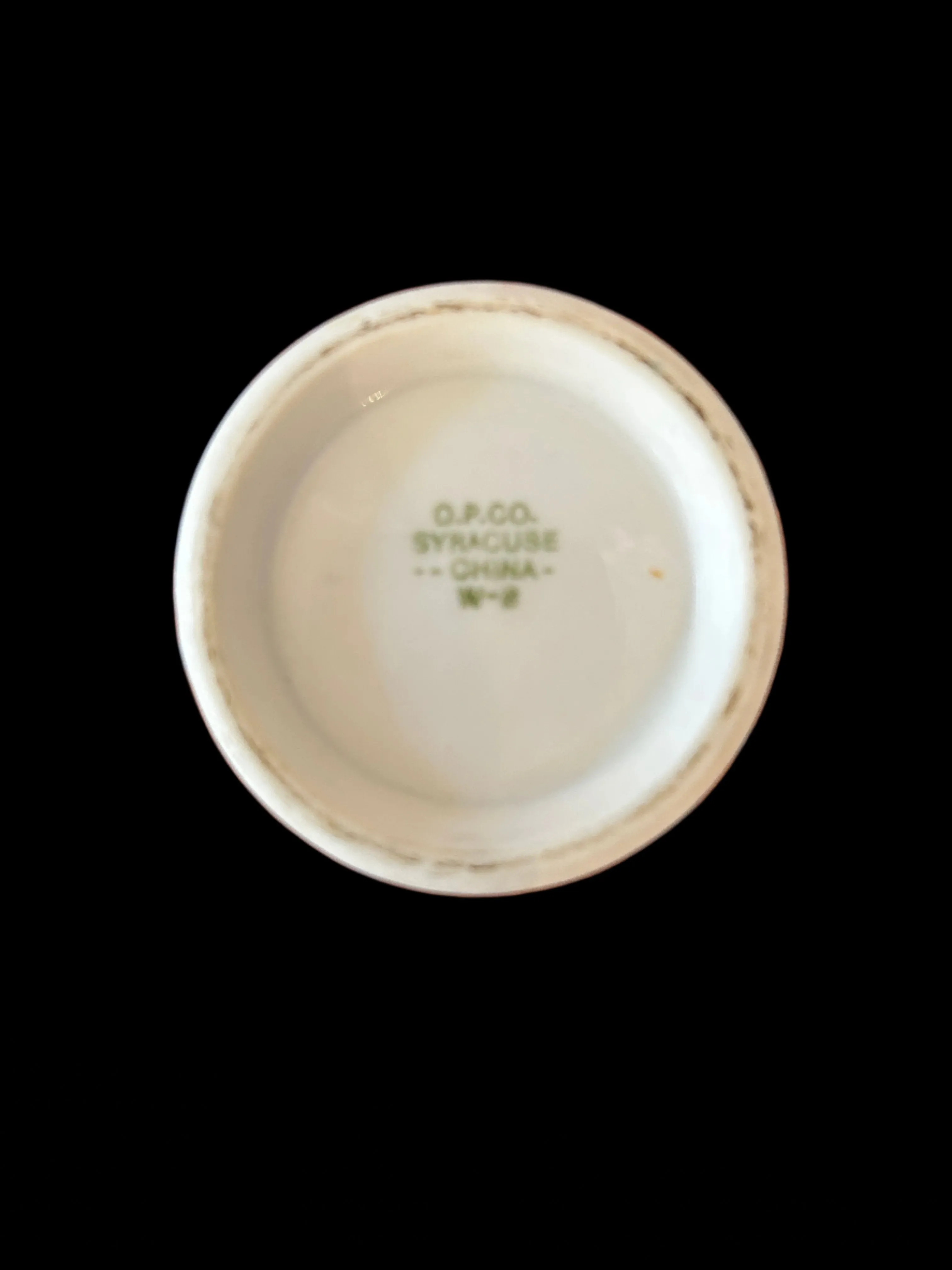USN Watch Standing Mug, "USN," O.P. Syracuse