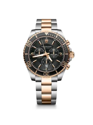 Victorinox Men 43 mm Size Black Dial Maverick Chronograph Watch - V241952