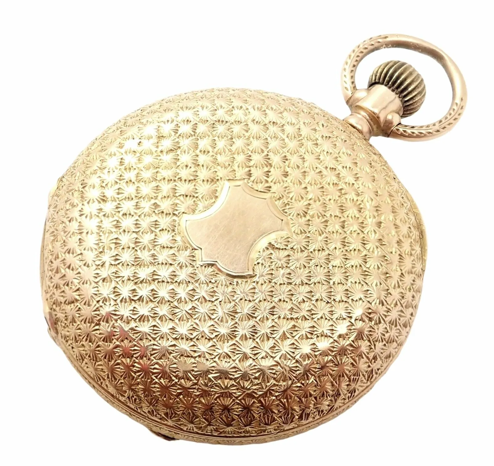 Vintage! Swiss 14k Yellow Gold Ladies Pocket Watch 33mm High Grade Movement