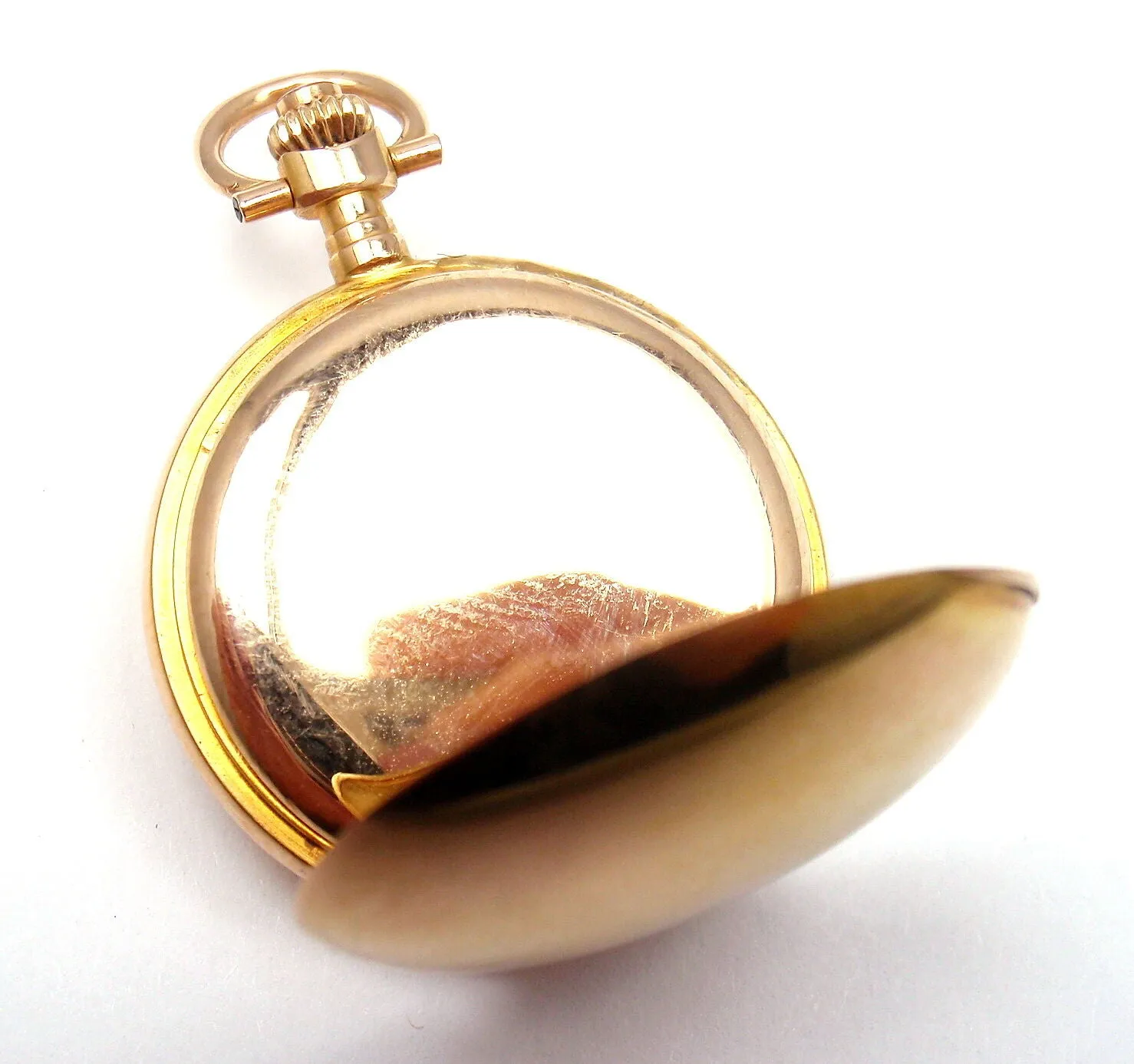 Vintage! Swiss Yellow Gold Diamond Ladies Pocket Watch High Grade Movement