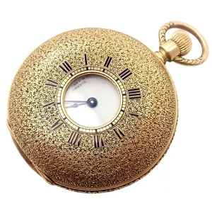 Vintage! Tiffany &  Co. Geneva 18K Yellow Gold Ladies Pocket Watch 36Mm