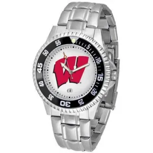 Wisconsin Badgers Competitor  - Steel Band Watch