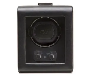 WOLF Heritage Black Single Watch Winder