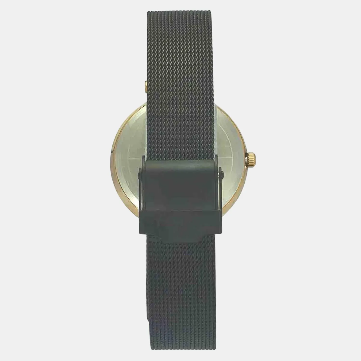 Women's Black Analog Stainless Steel Watch TWEL11826